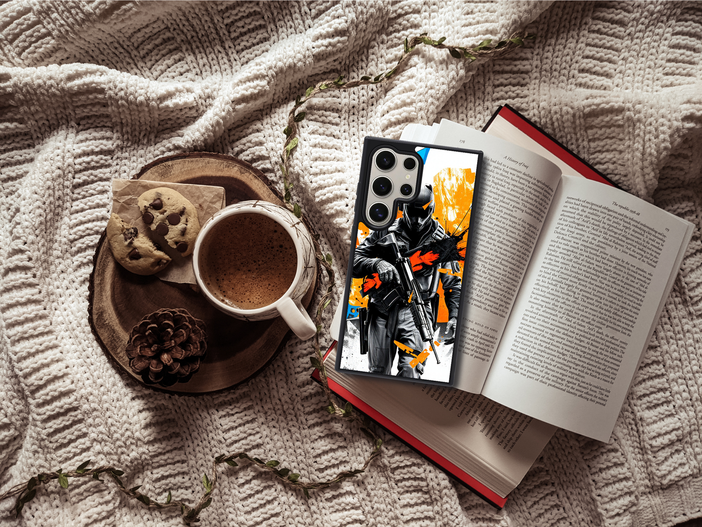⚔️🔥 Lock and Load – COD Warrior Phone Case 🎯🎮