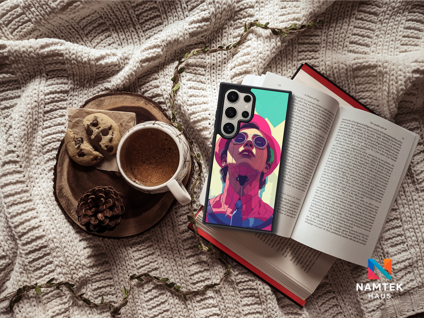Neo-Retro Squid Games Inspired Art - iPhone & Samsung Case