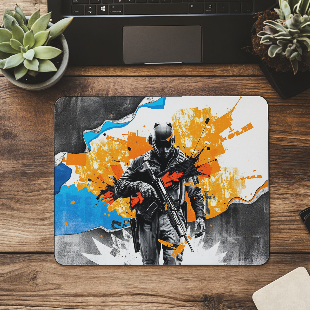 Lock and Load – COD Warrior Mousepad