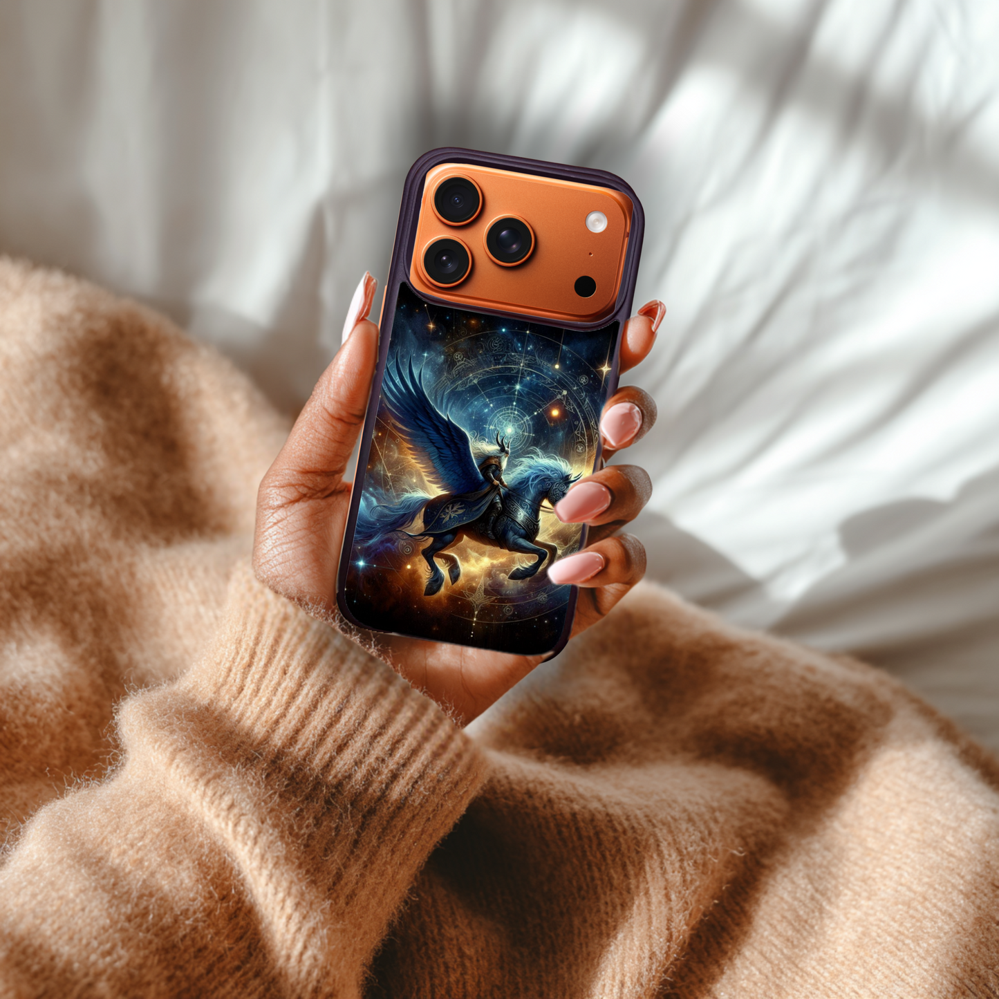 Pegasus Night Phone Cover - iPhone 17 Models Available