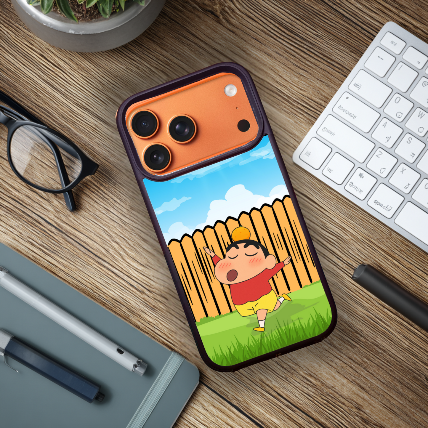 Shinnosuke (Shinchan) Phone Cover - iPhone 17 Models Available