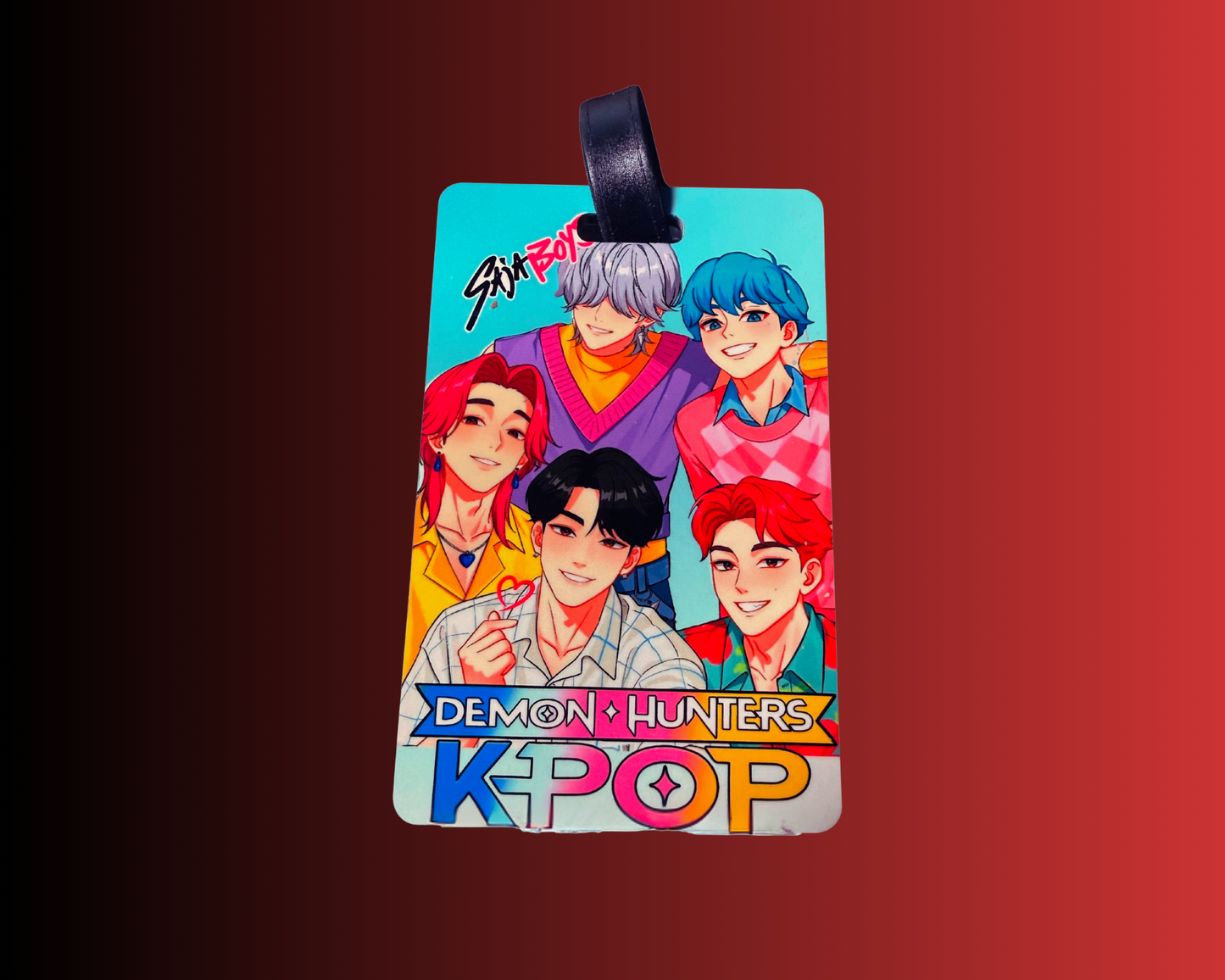 Saja Boys K-pop Durable Smart Luggage Tag