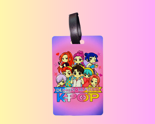 K-pop HUNTR/X Durable Smart Luggage Tag
