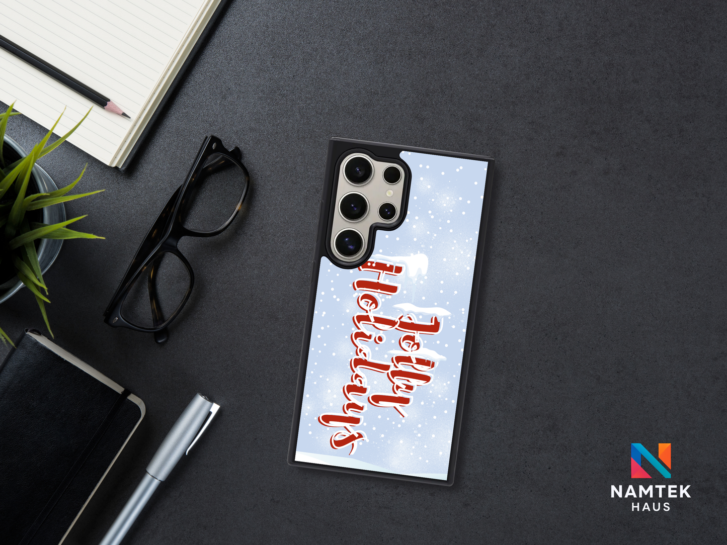 Jolly Holidays Frosted Snow Edition Limited Christmas Phone Case