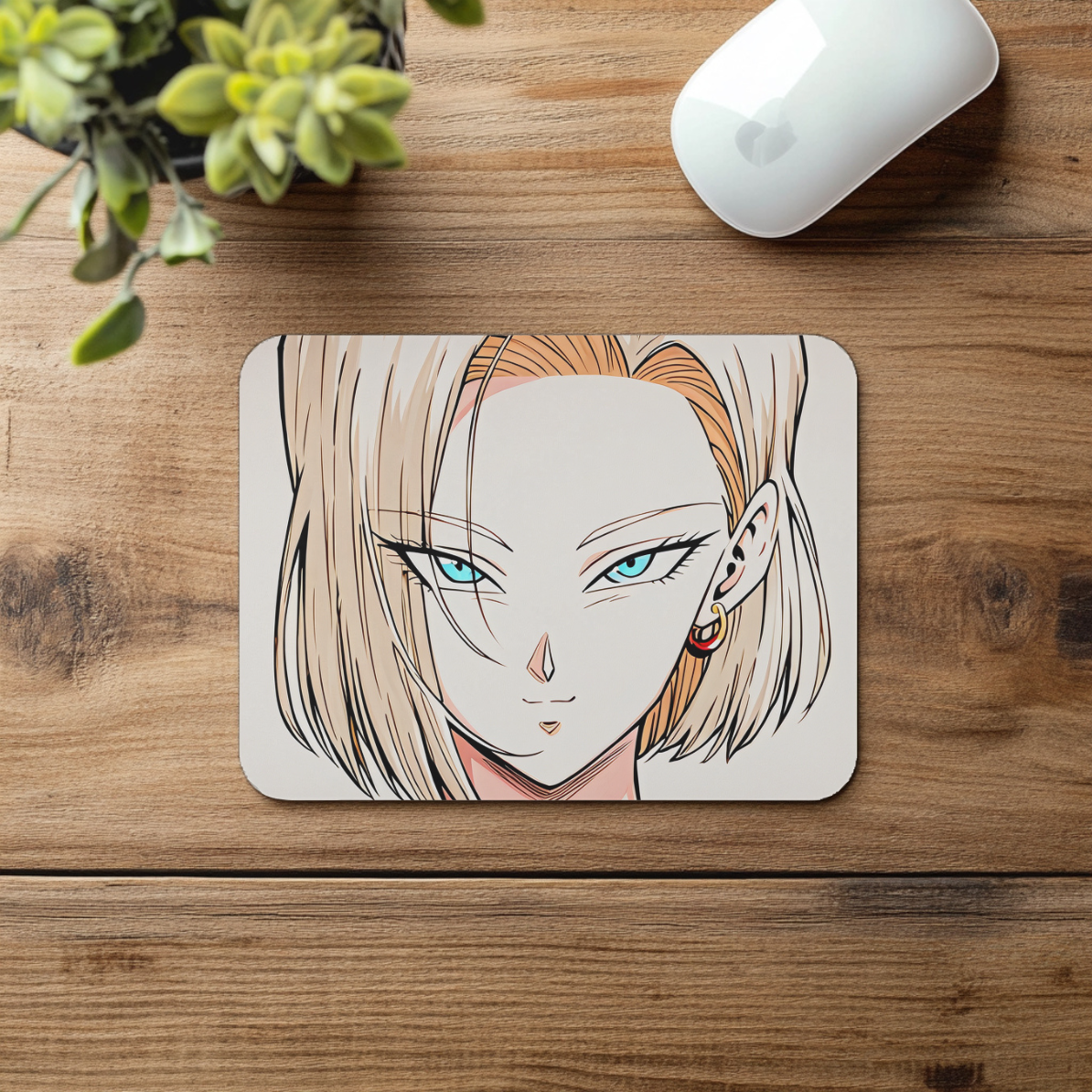 Android 18 Mousepad — Unleash Your Inner Warrior