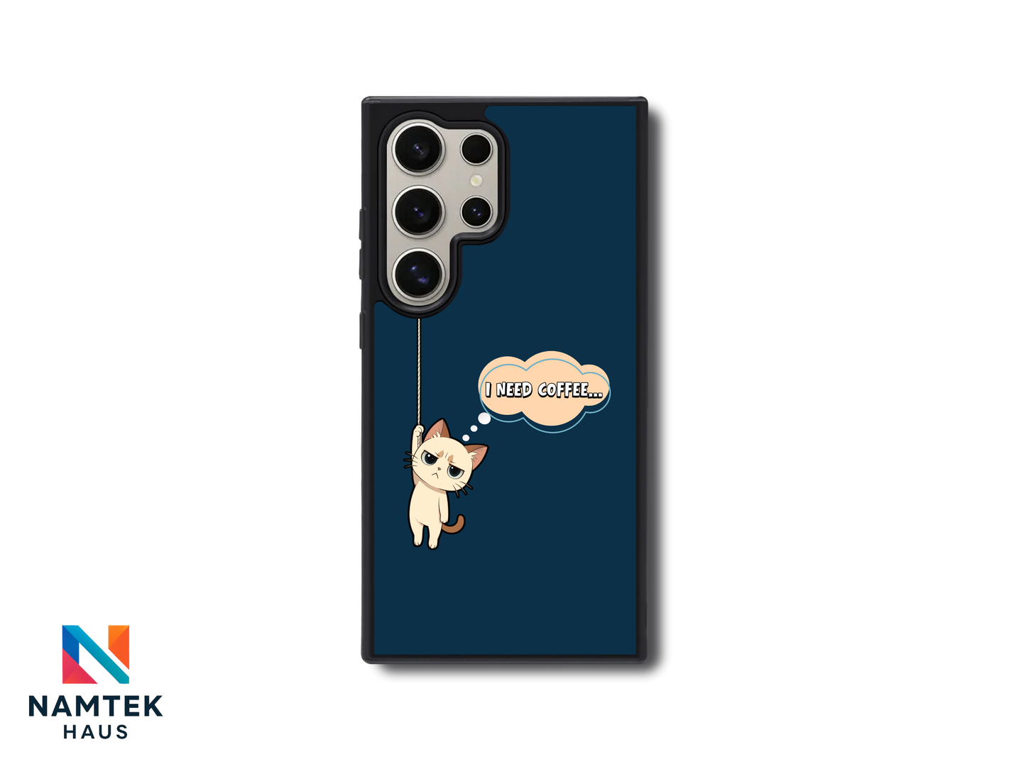 Grumpy Cat - I Need Coffee Phone Case