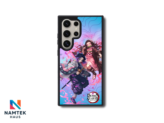 Tsuyuri & Nezuko Insipired Phone Case