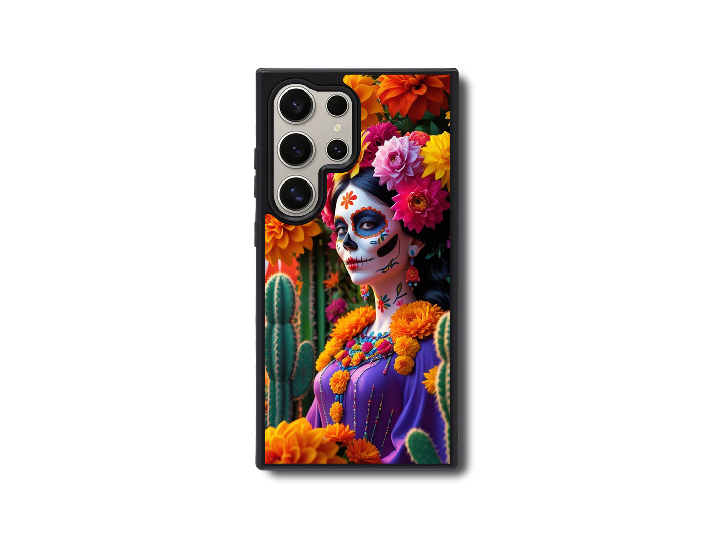 💀 Viva Mexico! – Day of the Dead Vibes Phone Case 🇲🇽🌼