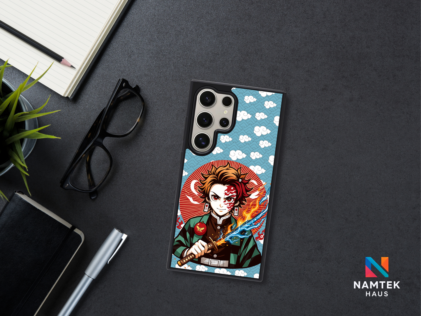 Tanjiro Inspired Phone Case