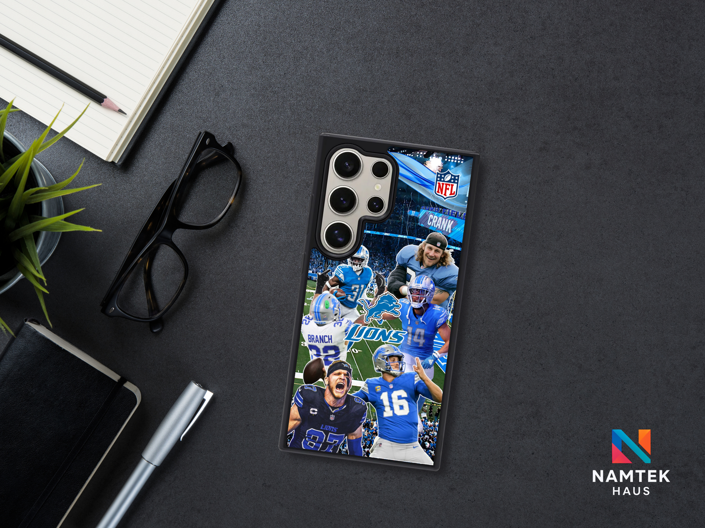 Detroit Lions NFL iPhone and Samsung Phone Case