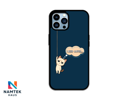 Grumpy Cat - I Need Coffee Phone Case