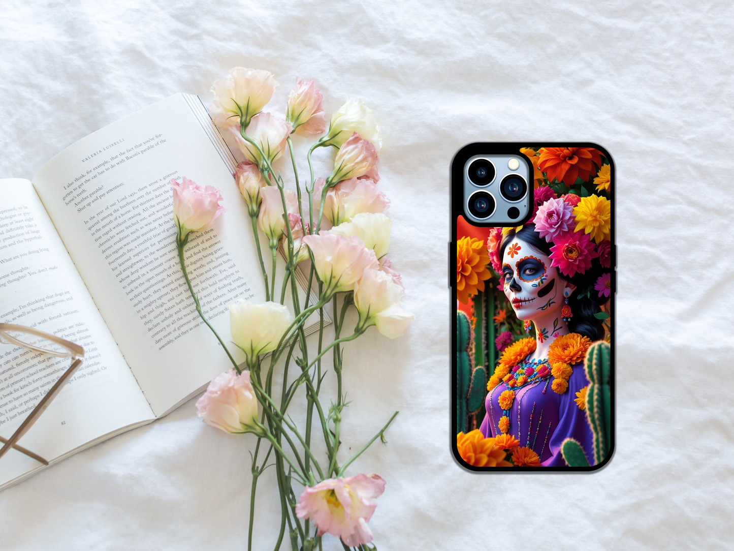 💀 Viva Mexico! – Day of the Dead Vibes Phone Case 🇲🇽🌼