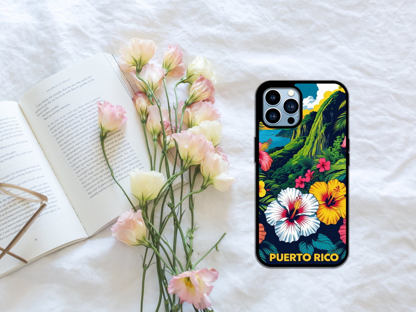 🌺 Viva Puerto Rico! – Tropical Vibes Phone Case 🇵🇷🌴