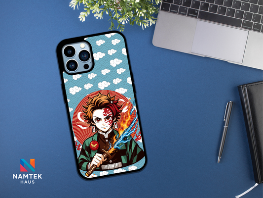 Tanjiro Inspired Phone Case