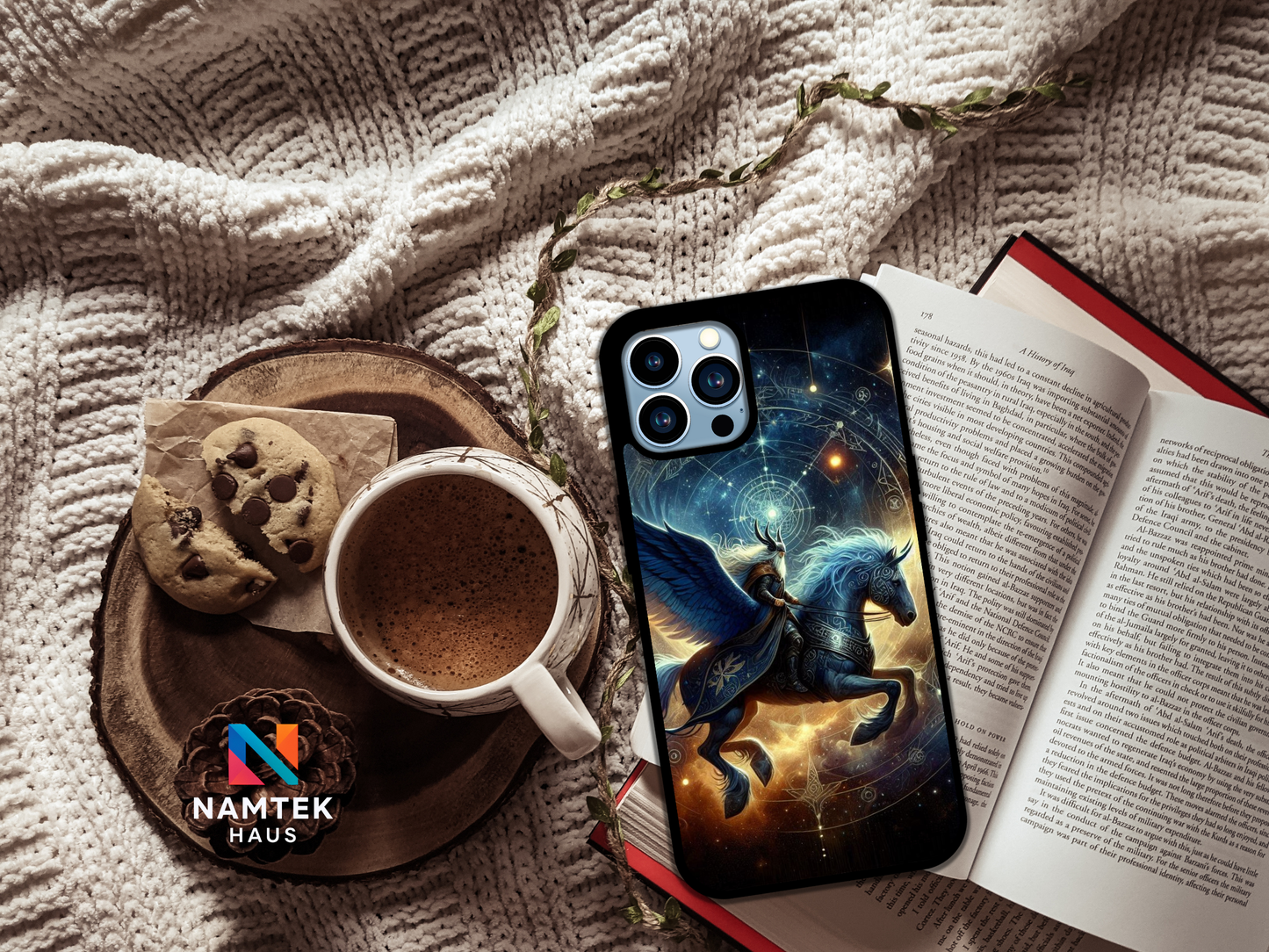 Pegasus Night Phone Cover - iPhone 17 Models Available