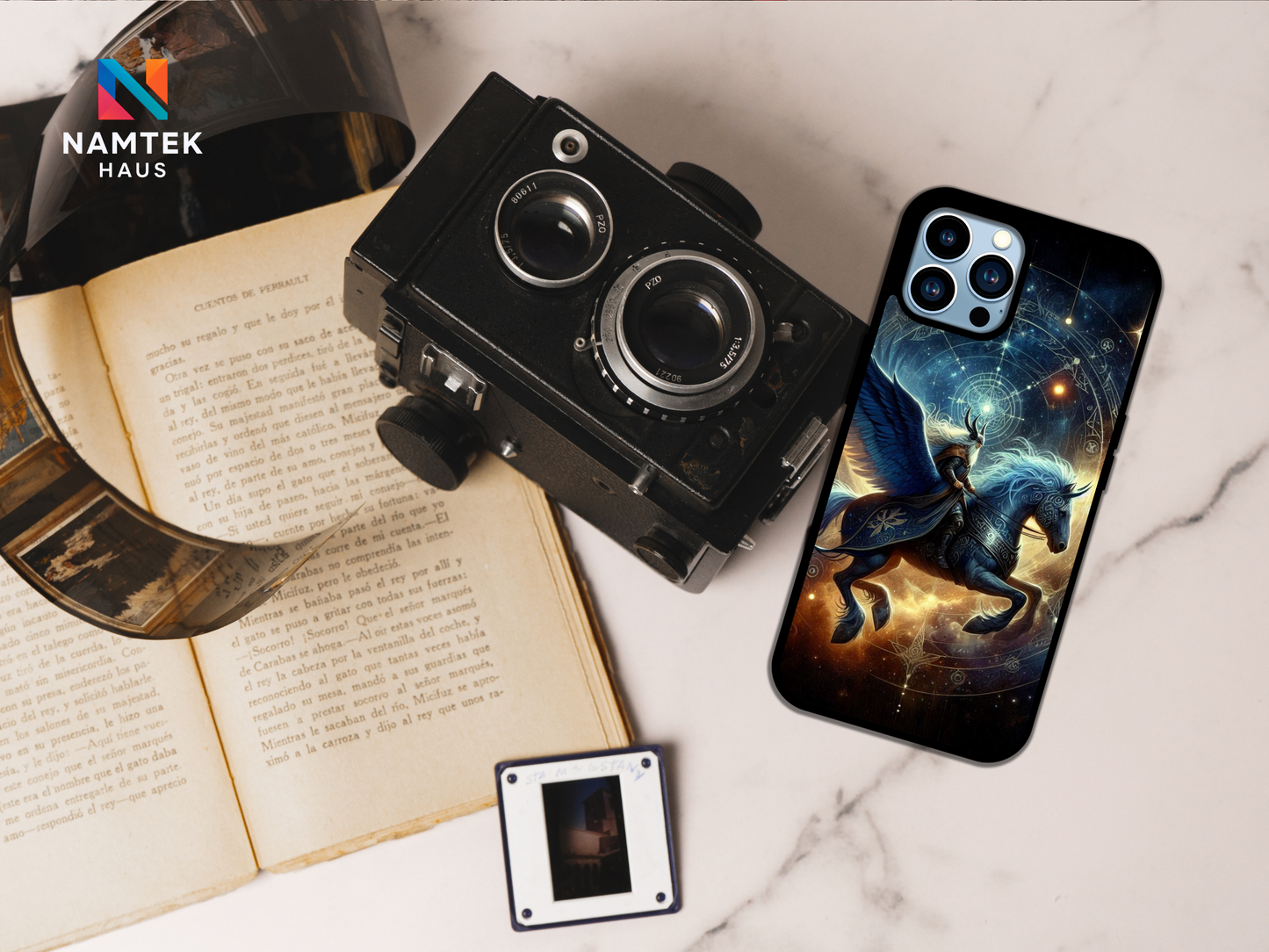 Pegasus Night Phone Cover - iPhone 17 Models Available