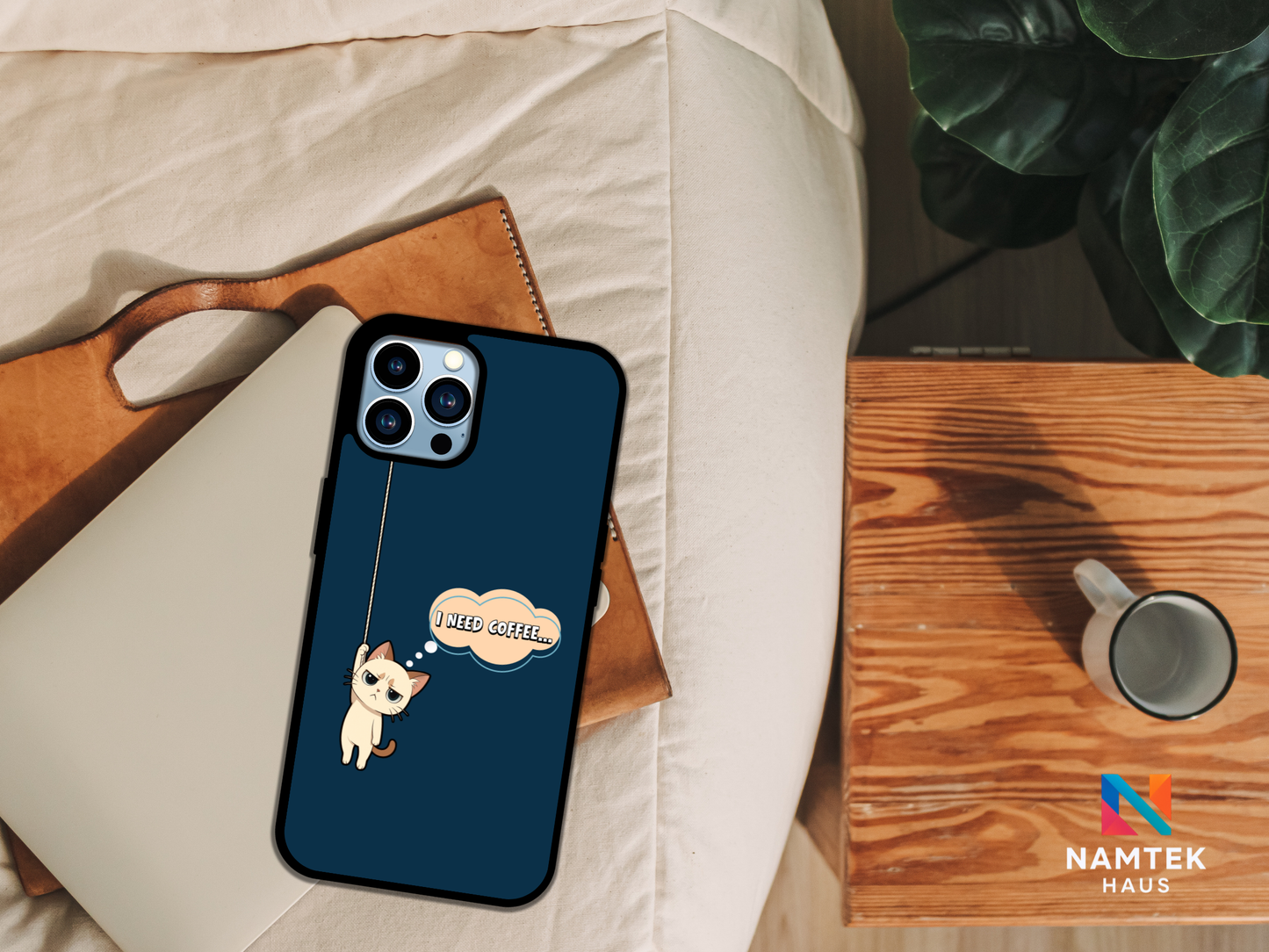 Grumpy Cat - I Need Coffee Phone Case