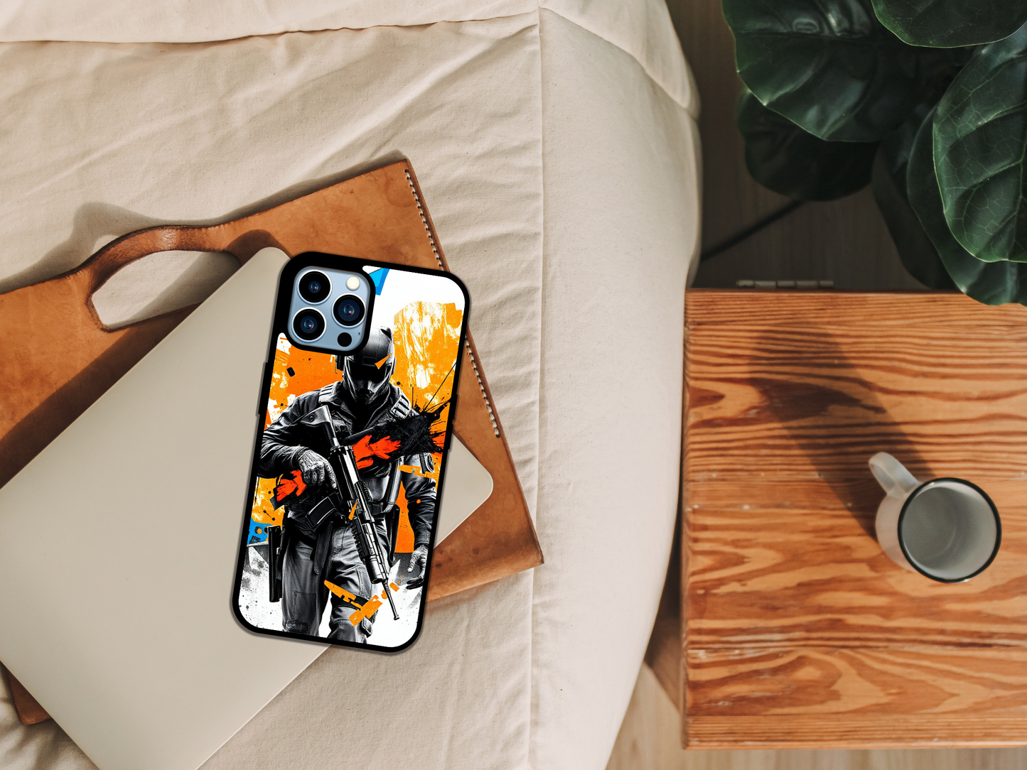 ⚔️🔥 Lock and Load – COD Warrior Phone Case 🎯🎮