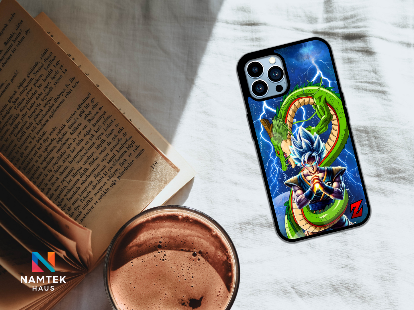 Goku & Shenlong Dragon Ball Z - Phone Case
