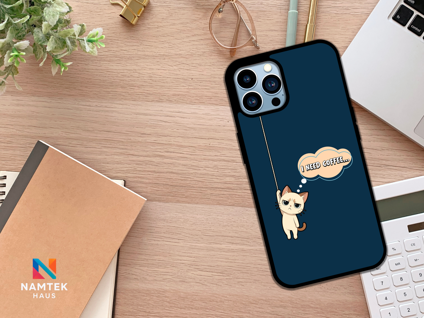 Grumpy Cat - I Need Coffee Phone Case