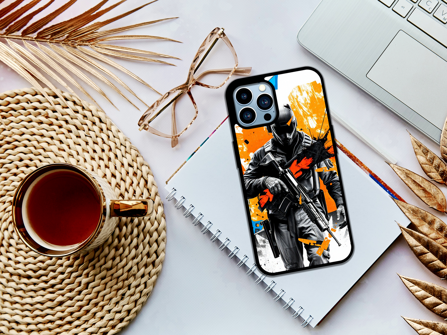 ⚔️🔥 Lock and Load – COD Warrior Phone Case 🎯🎮