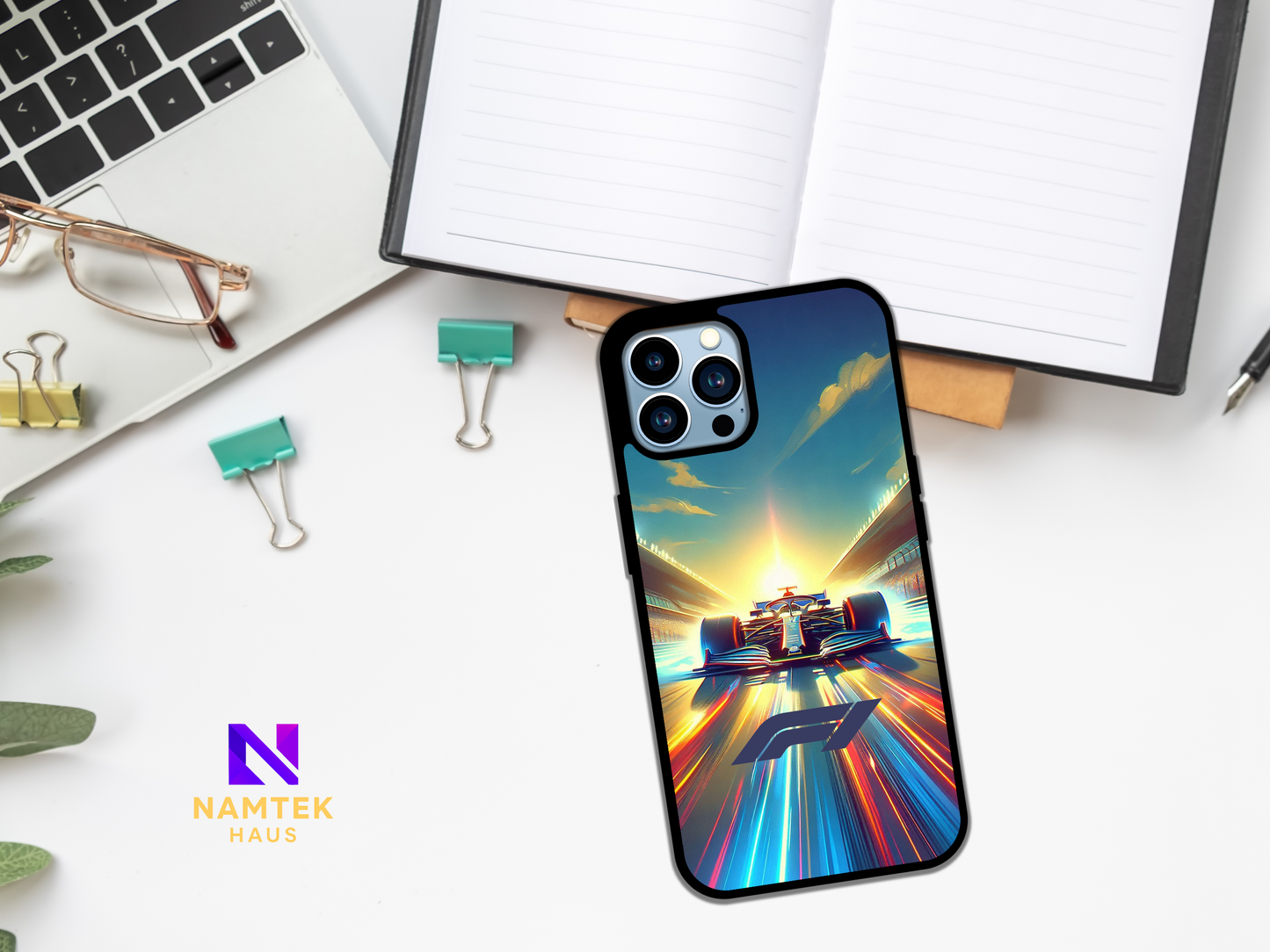 Pole Position F1 Sunset Speed iPhone & Samsung Case – Namtek Haus Exclusive