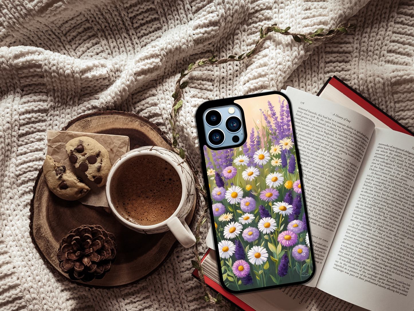 "Wildflower Whimsy" Soft Bloom Phone Case