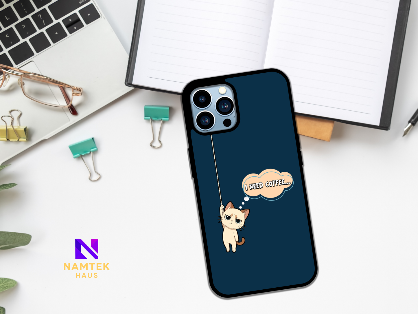 Grumpy Cat - I Need Coffee Phone Case