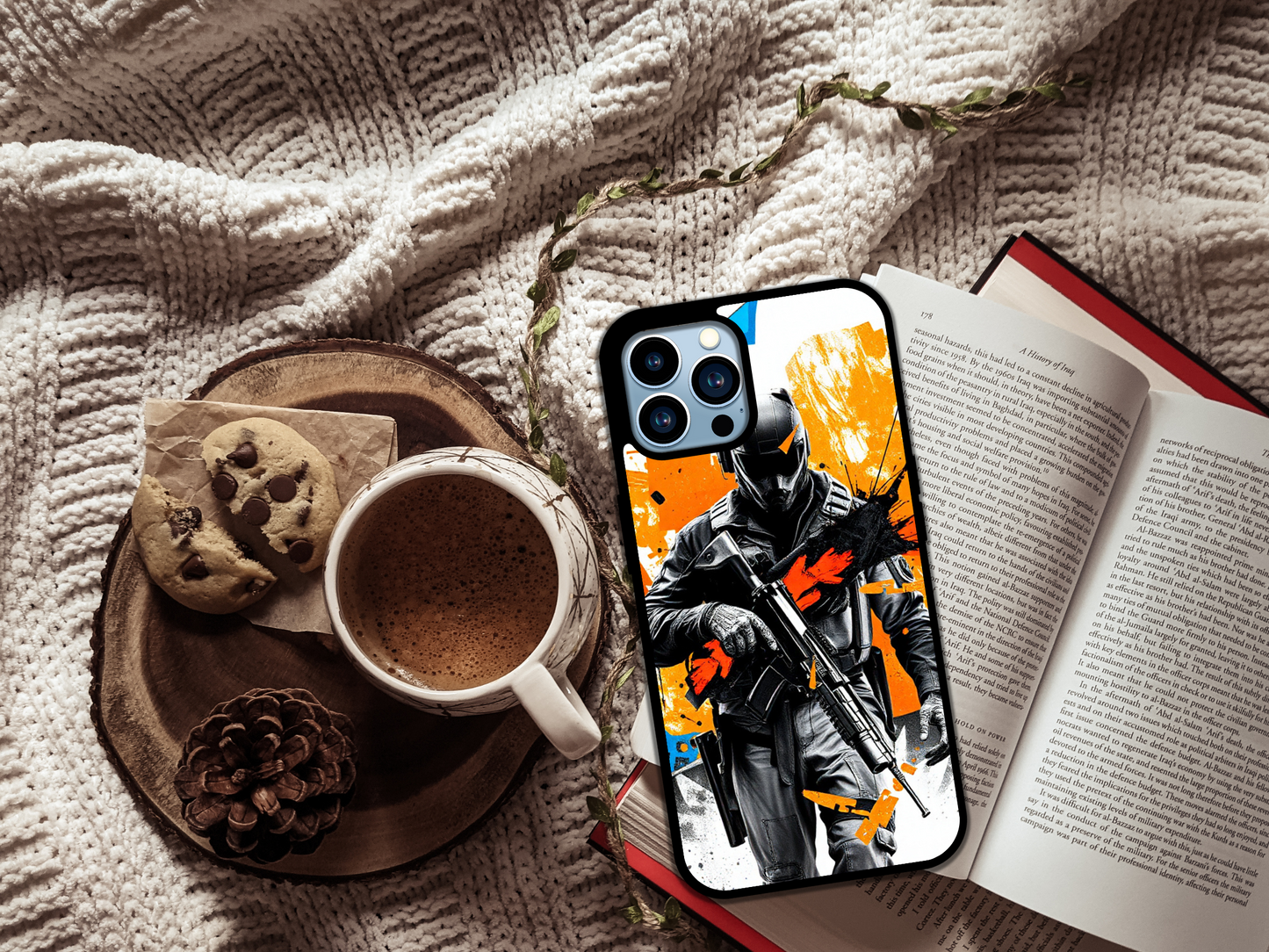 ⚔️🔥 Lock and Load – COD Warrior Phone Case 🎯🎮