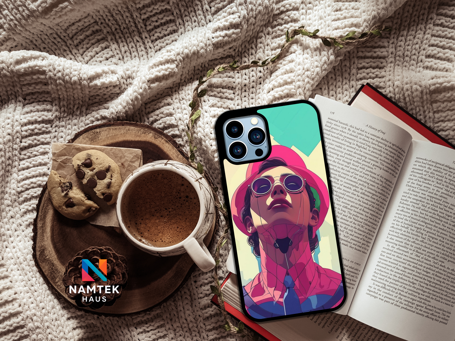Neo Retro Look-Up Case – Art Pop iPhone and Samsung Phone Case