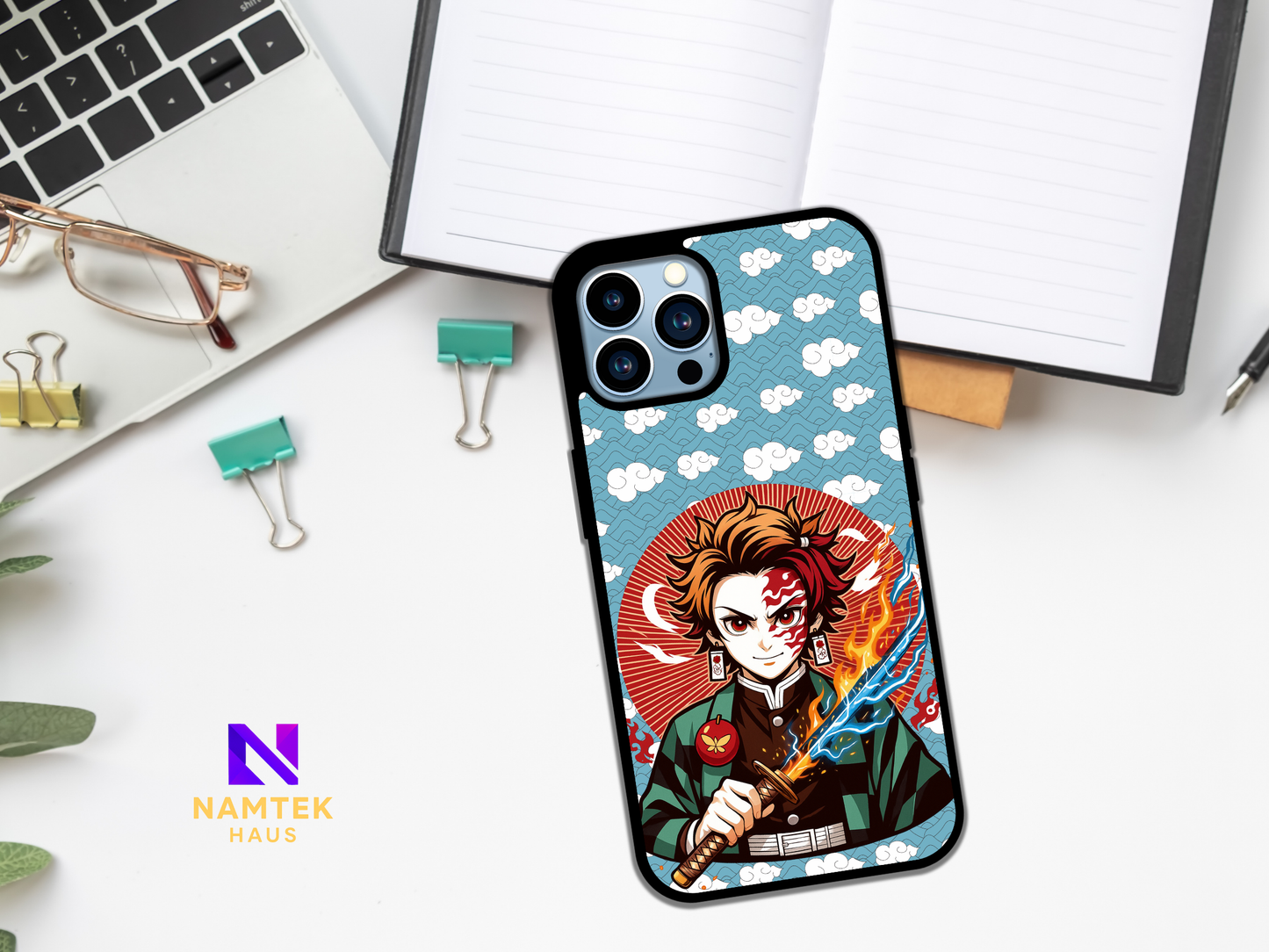 Tanjiro Inspired Phone Case