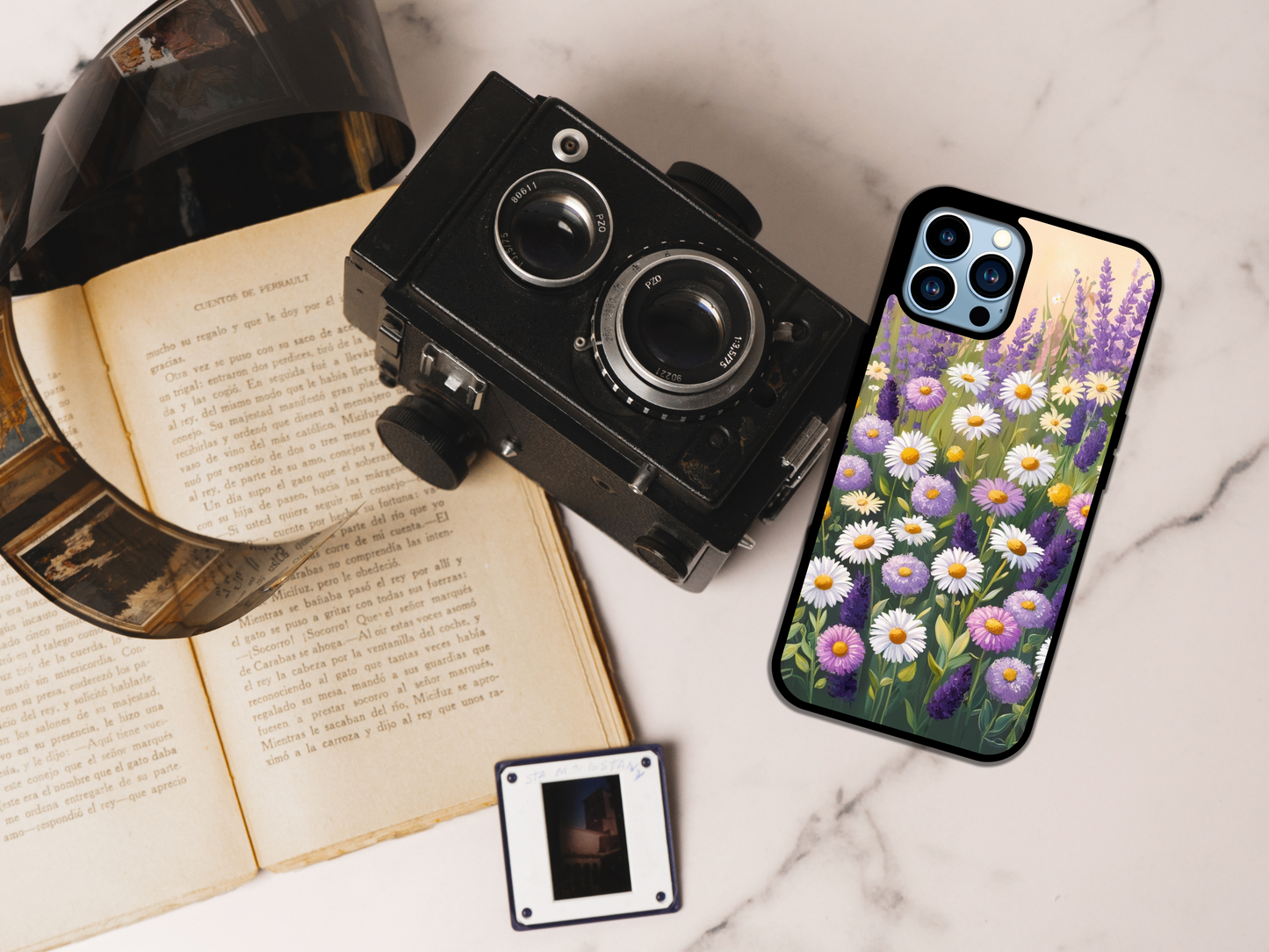 "Wildflower Whimsy" Soft Bloom Phone Case