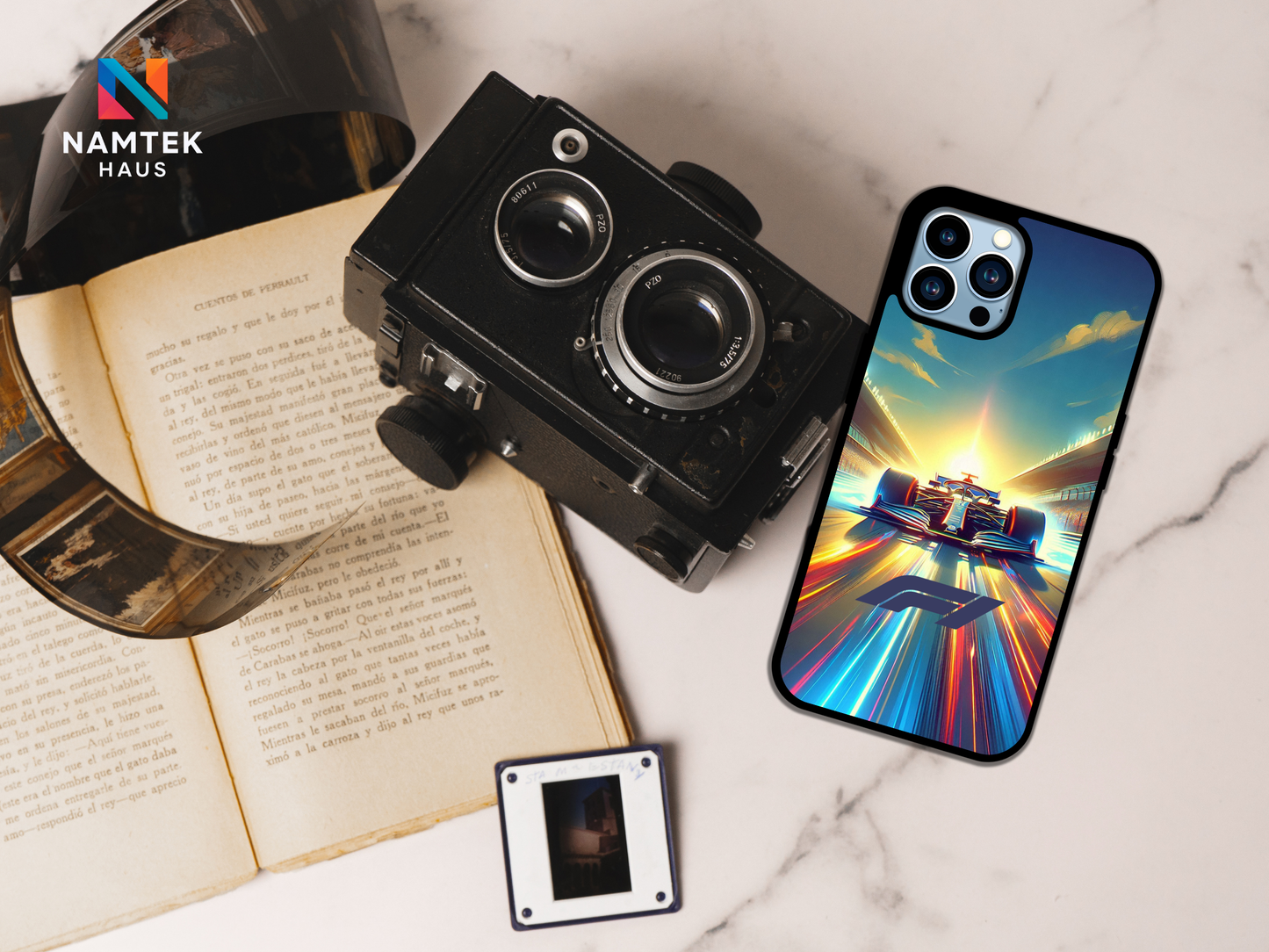 Pole Position F1 Sunset Speed iPhone & Samsung Case – Namtek Haus Exclusive