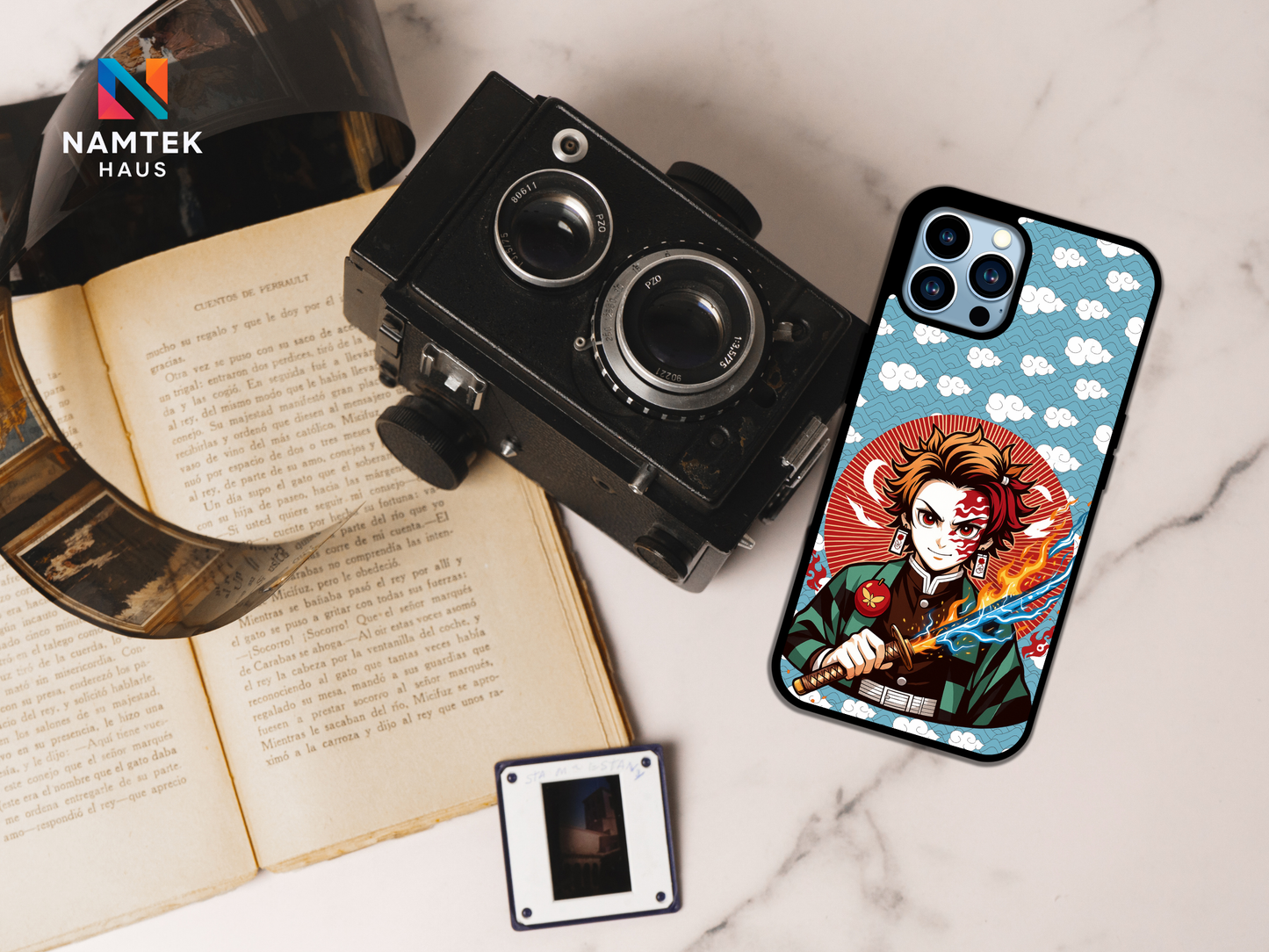 Tanjiro Inspired Phone Case