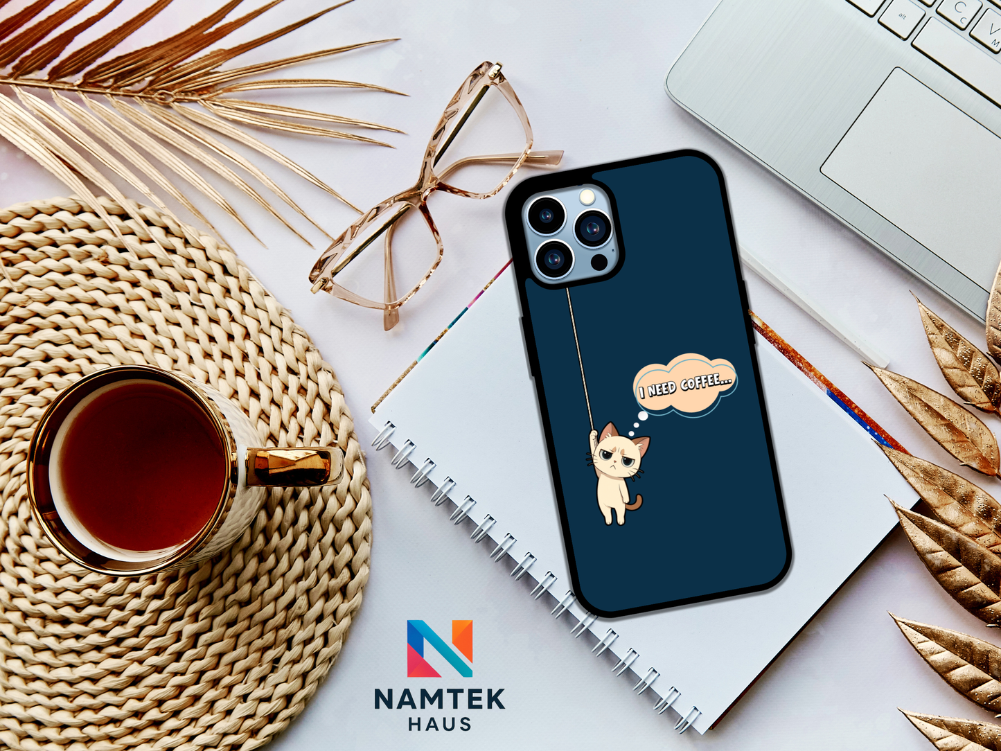 Grumpy Cat - I Need Coffee Phone Case