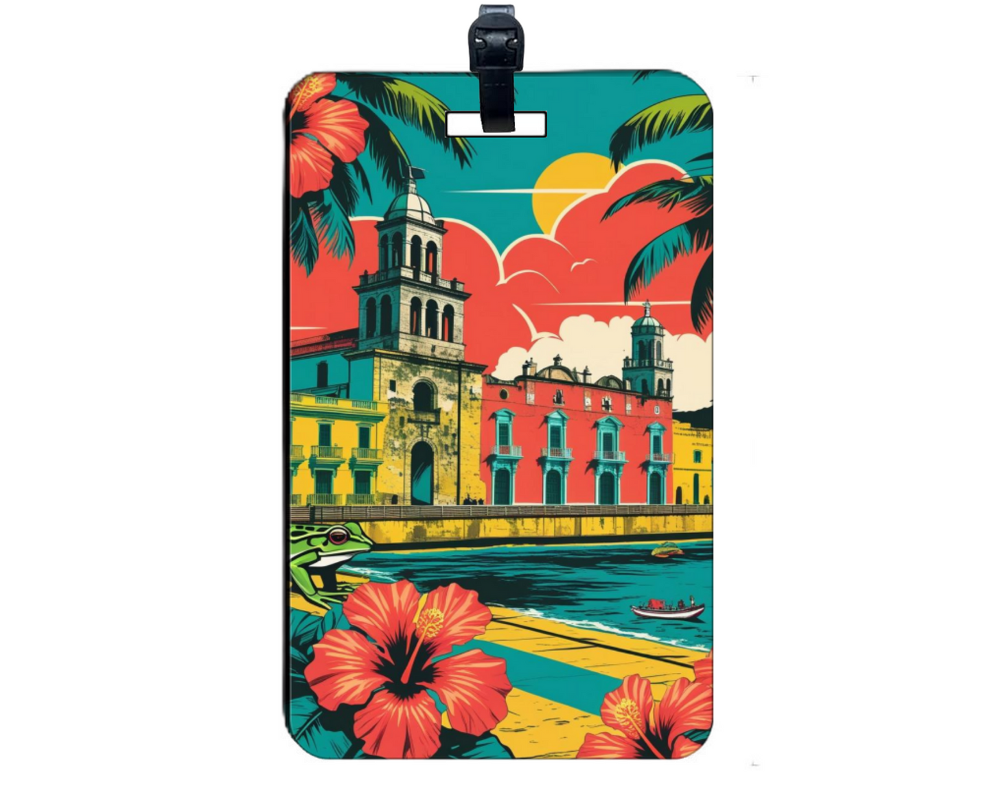 🌺✨ Pop-Art Viejo San Juan – Puerto Rico Travel Tag 🇵🇷🏝️