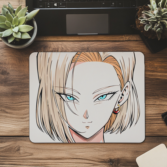 Android 18 Mousepad — Unleash Your Inner Warrior