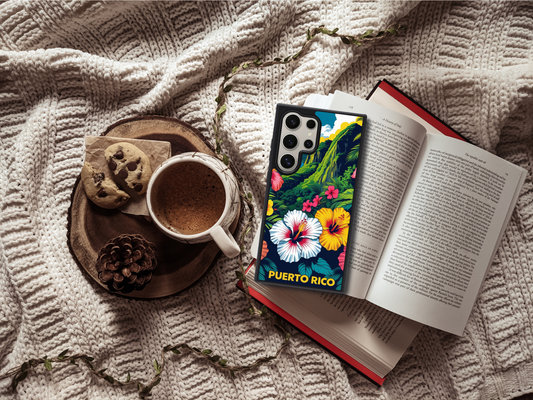 🌺 Viva Puerto Rico! – Tropical Vibes Phone Case 🇵🇷🌴