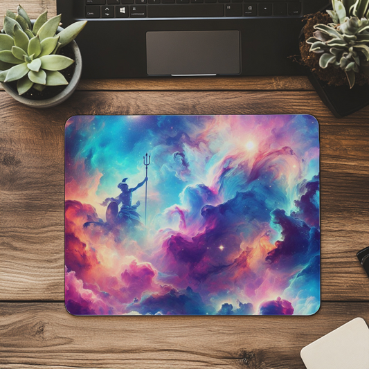 Cosmic Olympian Mousepad — Greek Gods in the Stars