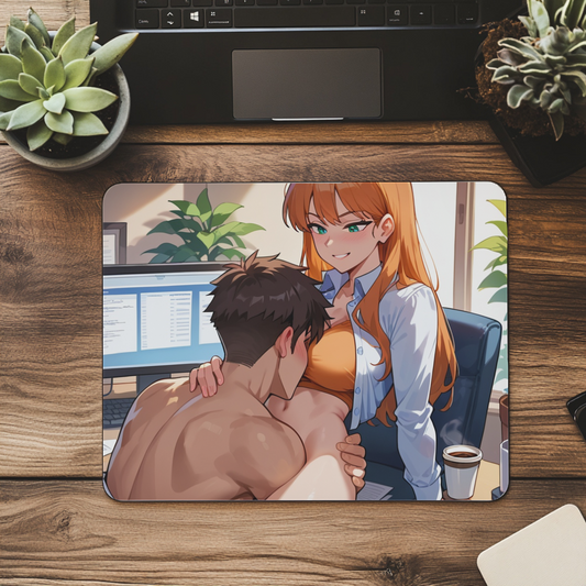 Office Heat Manga Mousepad