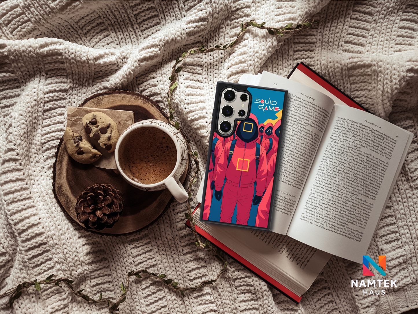 Squid Squad Guard iPhone and Samsung Phone Case – Limited Edition
