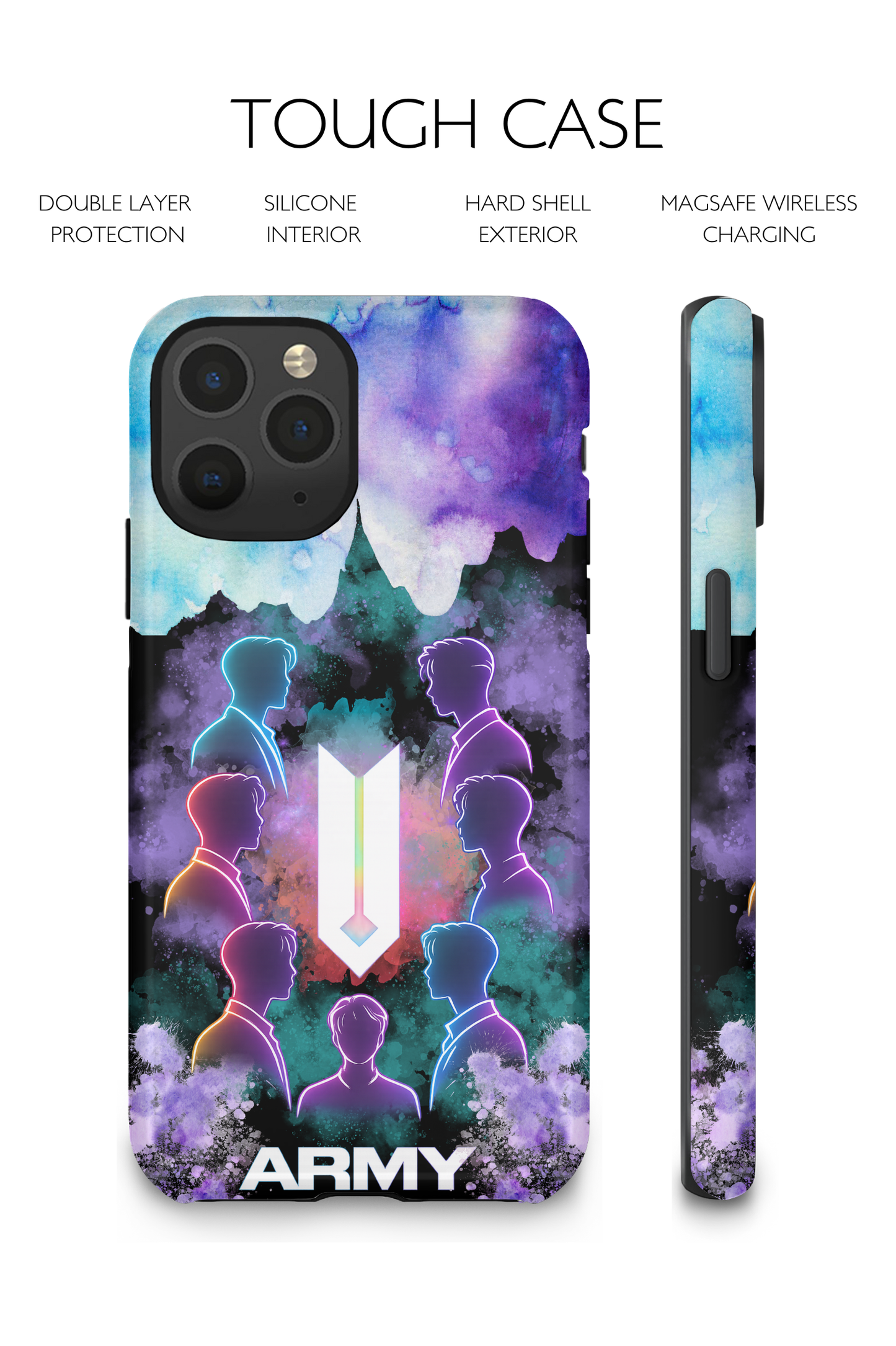 K-pop Fan Group Bias Samsung & iPhone Case | MagSafe Wireless Charging Cases Available