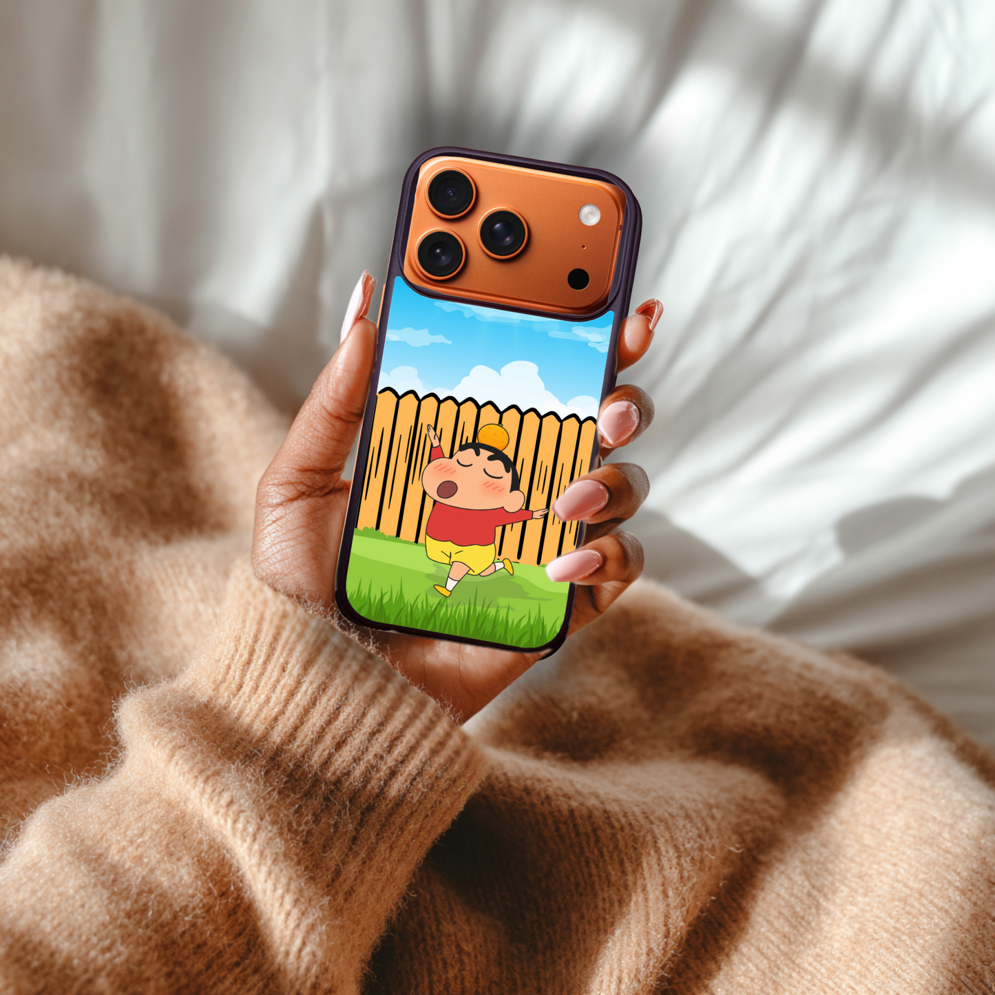 Shinnosuke (Shinchan) Phone Cover - iPhone 17 Models Available