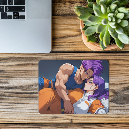 Intense Anime Duo Mousepad