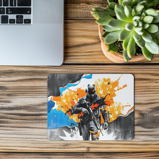 Lock and Load – COD Warrior Mousepad