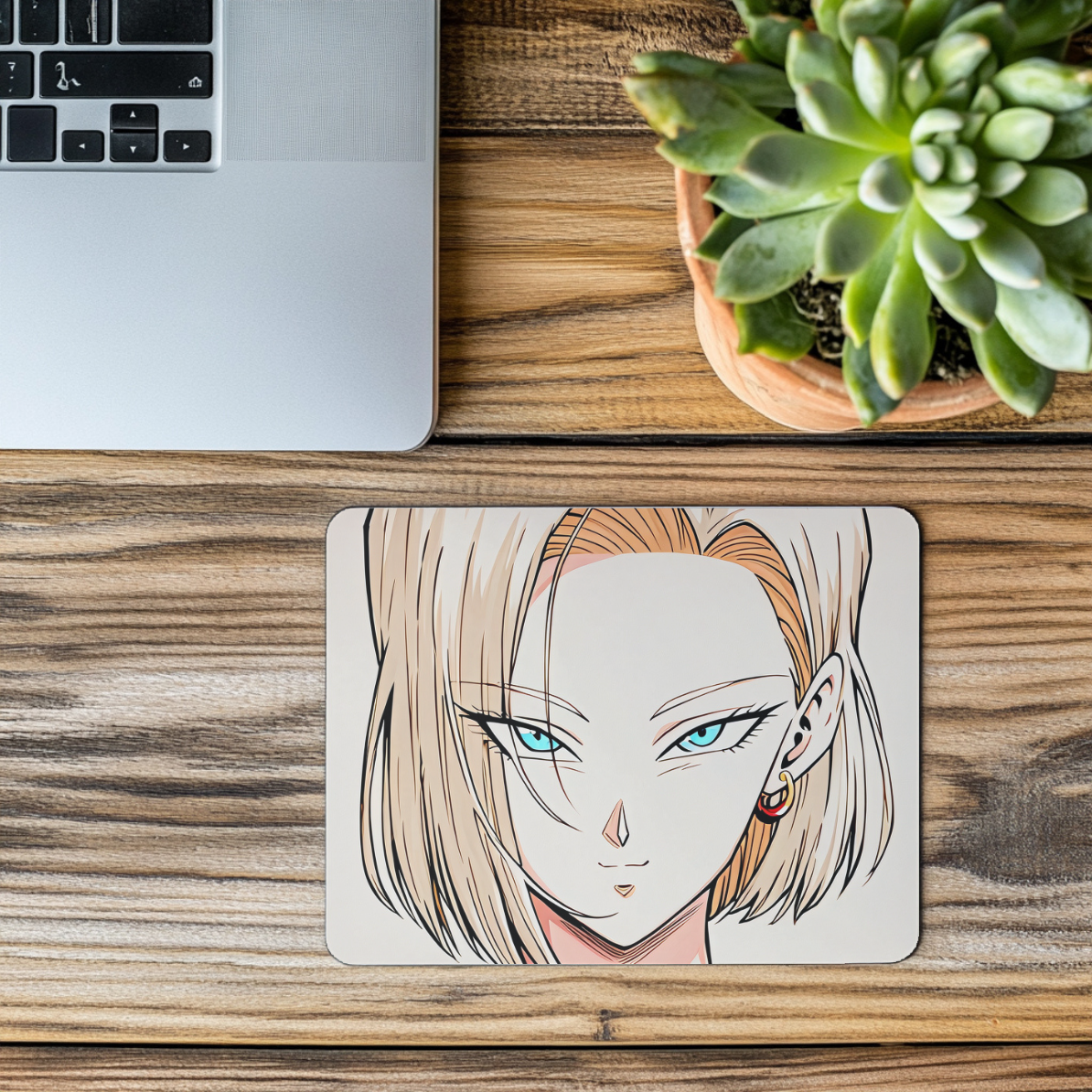 Android 18 Mousepad — Unleash Your Inner Warrior