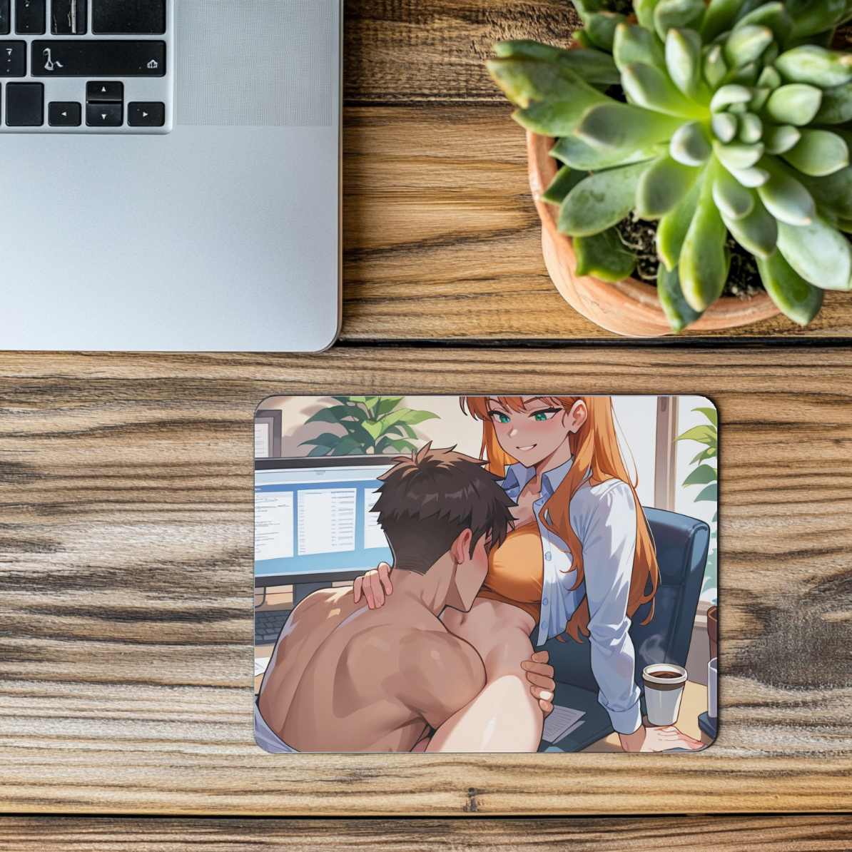 Office Heat Manga Mousepad