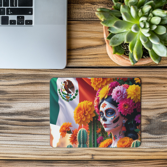 Viva La Vida Mousepad — Día de los Muertos Celebration