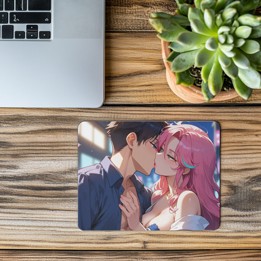🌃 “Night Temptation” Anime Mousepad 🔥💋