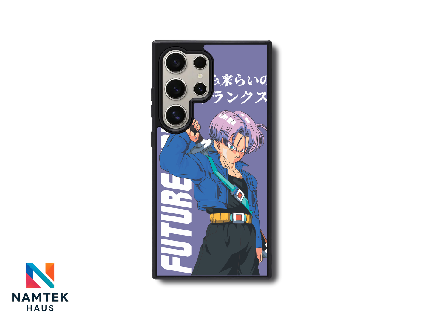 Future Warrior Purple Anime Phone Case